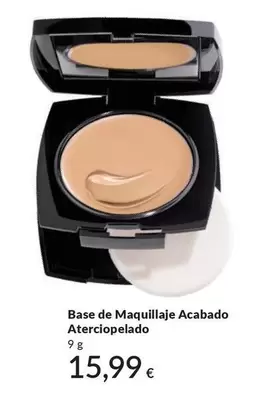 Base De Maquillaje Acabado Aterciopelado