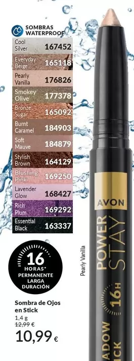Avon - Sombra De Ojos En Stick