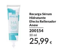 Anew - Recarga Sérum Hidratante Efecto Rellenador