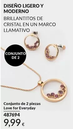 Conjunto De 2 Piezas Love For Everyday