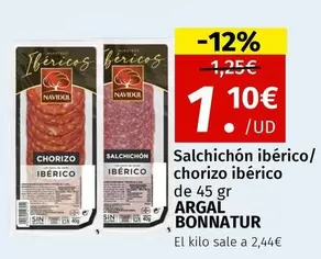 Argal - Salchichon Ibérico/Chorizo Ibérico