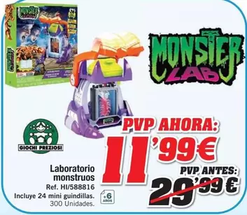 Giochi Preziosi - Laboratorio Monstruos