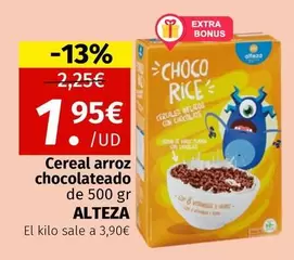 Alteza - Cereal Arroz Chocolateado