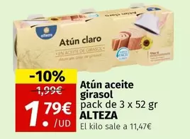 Alteza - Atún Aceite Girasol