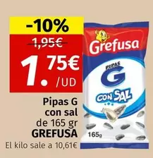 Grefusa - Pipas G Con Sal