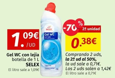 Selex - Gel WC Con Lejia