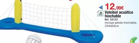 Voléibol Acuático Hinchable