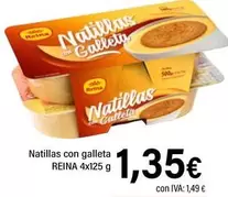 Postres Reina - Natillas Con Galleta