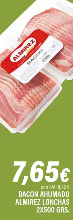Almirez - Bacon Alumado Lonchas