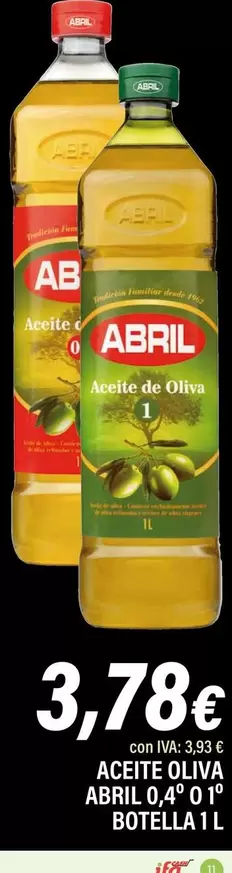 Abril - Aceite Oliva