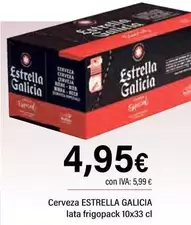 Estrella Galicia - Cerveza Lata Frigopack