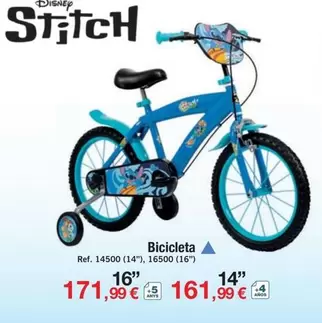 Stitch - Bicicleta