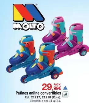 Molto - Patines Online Convertibles