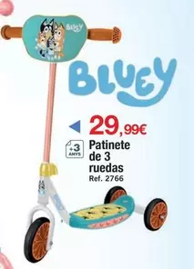 Bluey - Patinete De 3 Ruedas