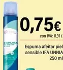 Ifa Unnia - Espuma Afeitar Piel Sensible