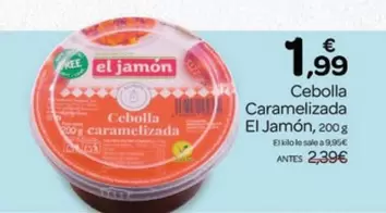El Jamón - Cebolla Caramelizada