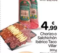 Villar - Chorizo O Salchichon Iberico Taco