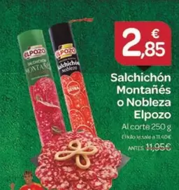 Elpozo - Salchichón Montañés O Nobleza