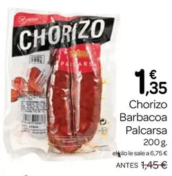 Palcarsa - Chorizo Barbacoa