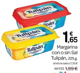 Tulipán - Margarina Con O Sin Sal