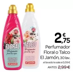 El Jamón - Perfumador Floral O Talco