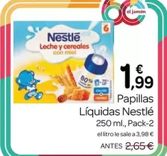 Nestlé - Papillas Liquidas