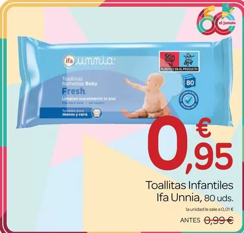 Ifa Unnia - Toallitas Infantiles