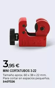 Mini Cortatubos 3-22