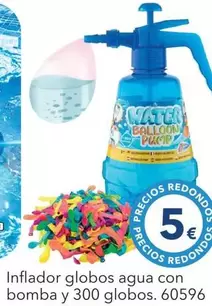 Inflador Globos Agua Con Bomba Y Globos