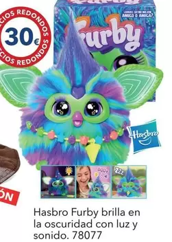 Furby - Hasbro Brilla En La Oscuridad Con Luz Y Sonido