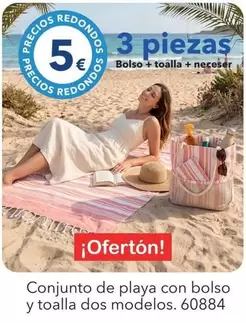 Conjunto De Playa Con Bolso Y Toalla Dos Modelos