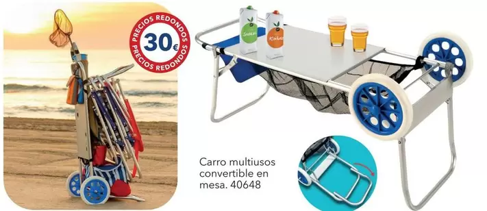 Carro Multiusos Convertible En Mesa