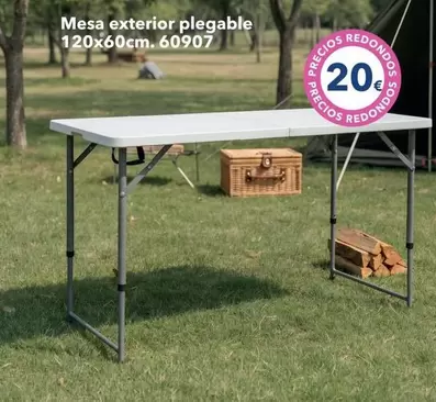 Mesa Exterior Plegable