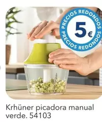 Krhüner - Picadora Manual Verde