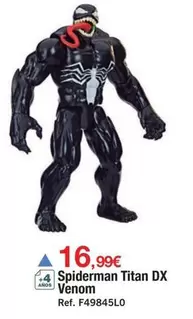 Spiderman Titan DX Venom