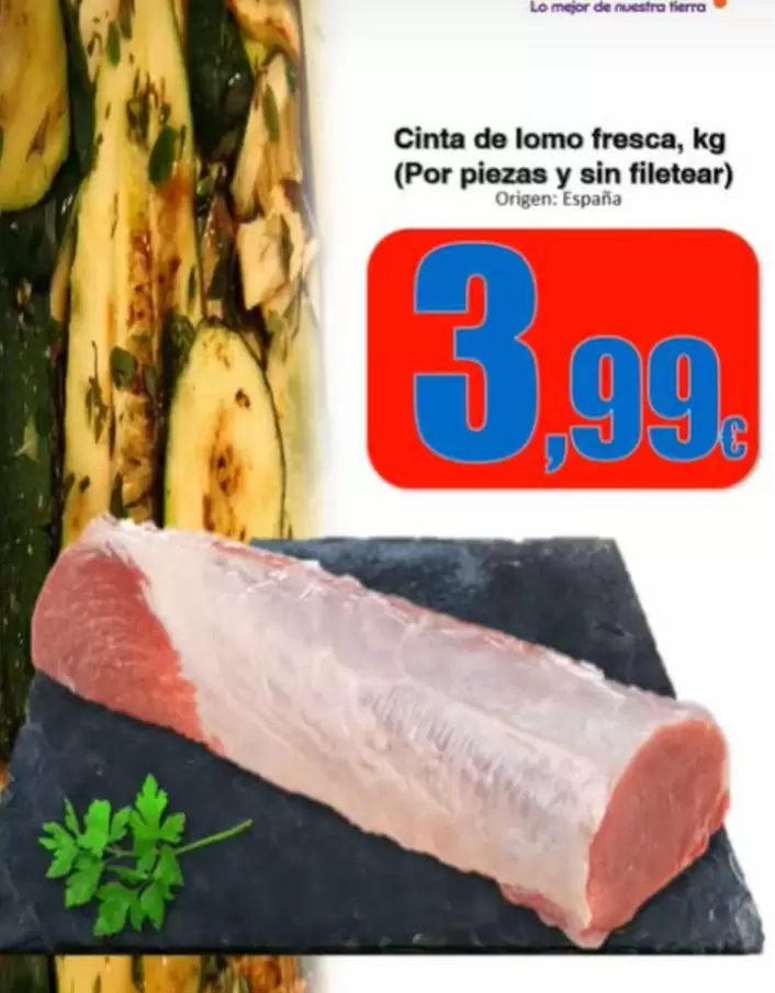 Alcoop - Cinta De Lomo Fresca