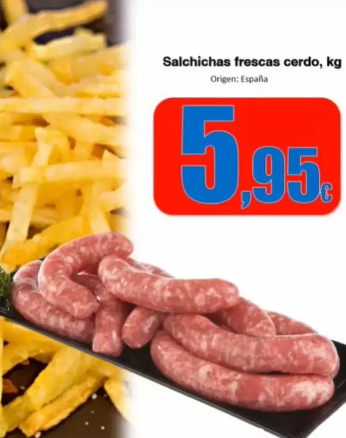 Alcoop - Salchichas Frescas Cerdo