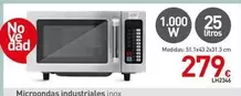 Microondas Industriales Inox LH2346