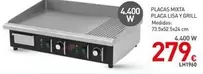 Placas Mixta/Placa Lisa Y Grill 4400W LH1960