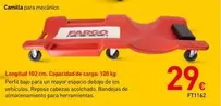 Fargo Tools - Camilla Para Mecánico