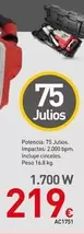 75 Julios