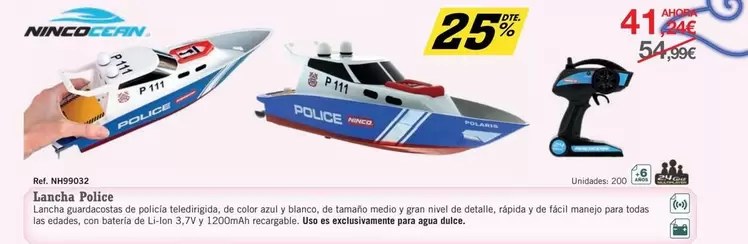 Ninco - Lancha Police