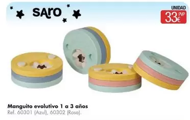 Saro - Manguito Evolutivo 1 A 3 Anos