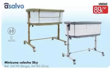 Asalvo - Minicuna Colecho Sky