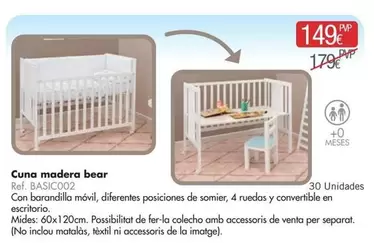 Cuna Madera Bear