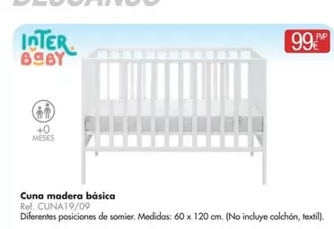 Interbaby - Cuna Madera Básica