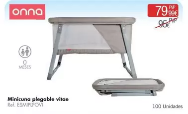 Onna - Minicuna Plegable Vitae