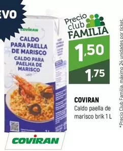 coviran - Caldo Paella De Marisco