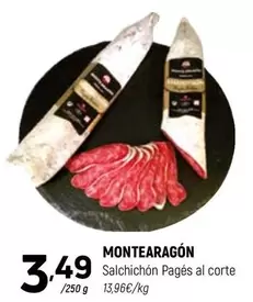 Salchichon Pages Al Corte