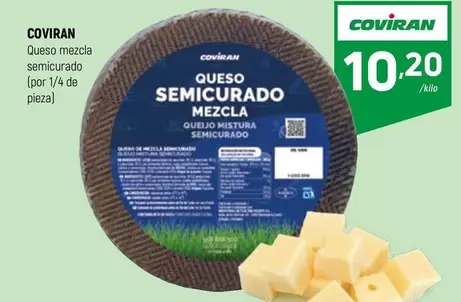 coviran - Queso Mezcla Semicurado
